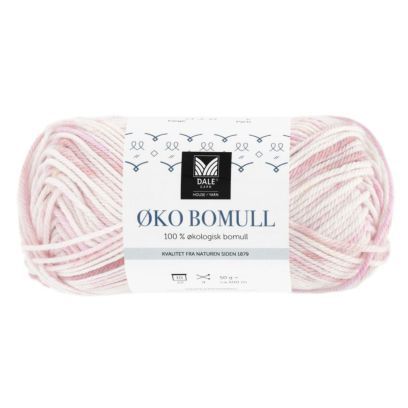 Øko Bomull - Stripy Lys rosa (318) 
