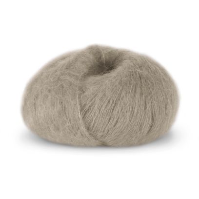 Tynn Kidsilk Erle - Grå beige (4054)