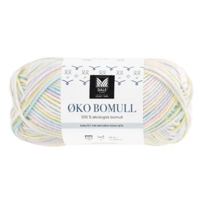 Øko Bomull - Stripy pastell (319)