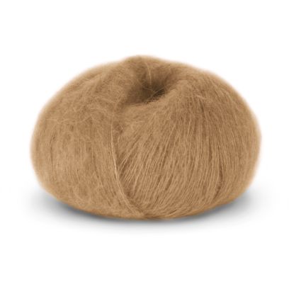Tynn Kidsilk Erle - Kamel (4053)