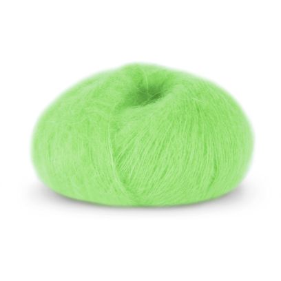 Tynn Kidsilk Erle - Neongrønn (4048) 