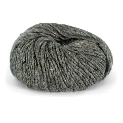 Alpakka Tweed - Mørk grå (102)