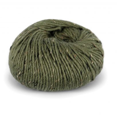 Alpakka Tweed - Oliven (110)