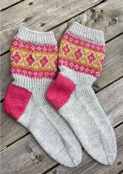 ByFin-sokker (Lys grå melert)