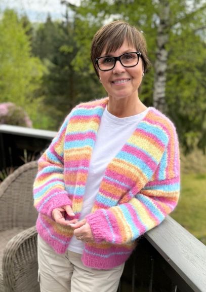 Molly Stripejakke (Fnugg in Florence)