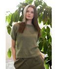 DG412-03 SATYA BLOUSE GRØNN