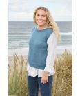DG416-25 CHRISTIN VEST LYS DENIM