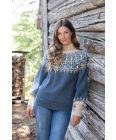 DG418-06 Isrose genser denim