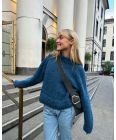 ØK04-09A Krogh Loose Genser (denim)