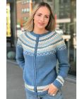 Gretekofte - Lys Denim (Alpakka Forte)