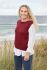 DG416-22 CHRISTIN VEST DYP RØD