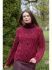 DSA79-12 CATRINA CARDIGAN DYP RØD