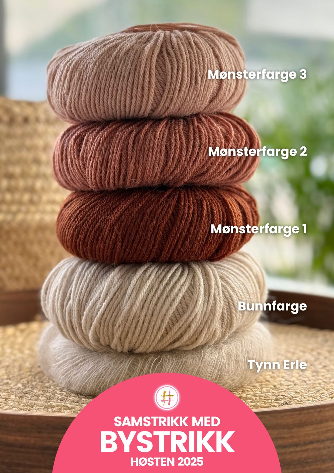 Bystrikks Adventsmysterie 2024 adventsmysterie, mysteriestrikk, samstrikk, samstrikk med Bystrikk