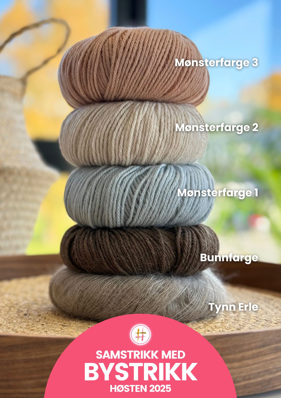 Bystrikks Aventsmystierie 2024 adventsmysterie, mysteriestrikk, samstrikk, samstrikk med Bystrikk