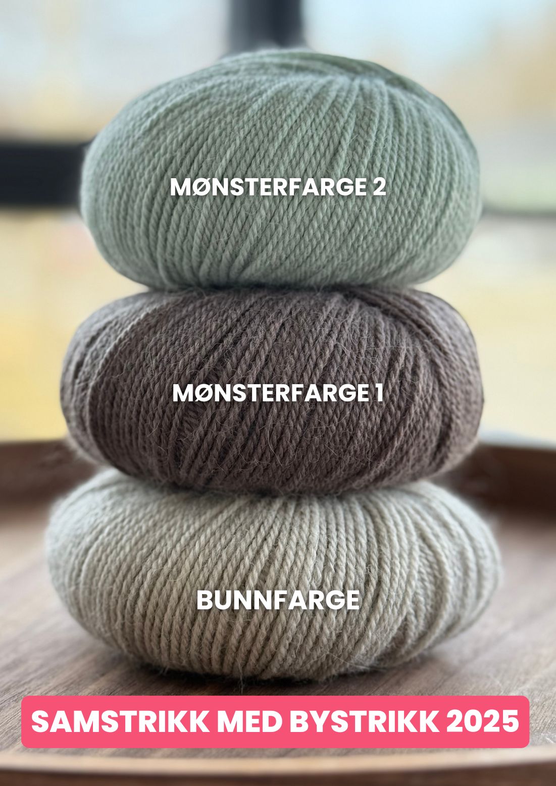 adventsmysterie, mysteriestrikk, samstrikk, samstrikk med Bystrikk
